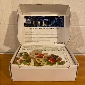 Complete Beachbody P90X Book & DVD Set Workout Program